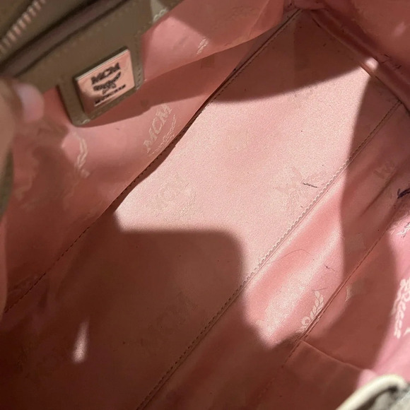 MCM WHITE VISETOS HANDBAG - Picture 13 of 16